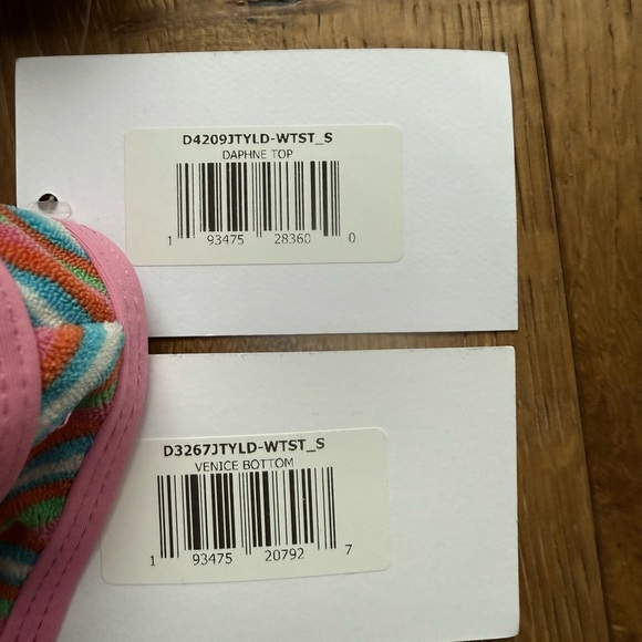 Dippin Daisys watermelon stripe bikini size S - Picture 5 of 5